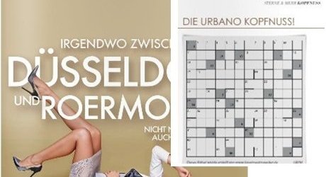 Kreuzworträtsel auf urbano Stadtmagazin Cover
